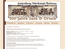 Tablet Screenshot of druckereialtherr.ch